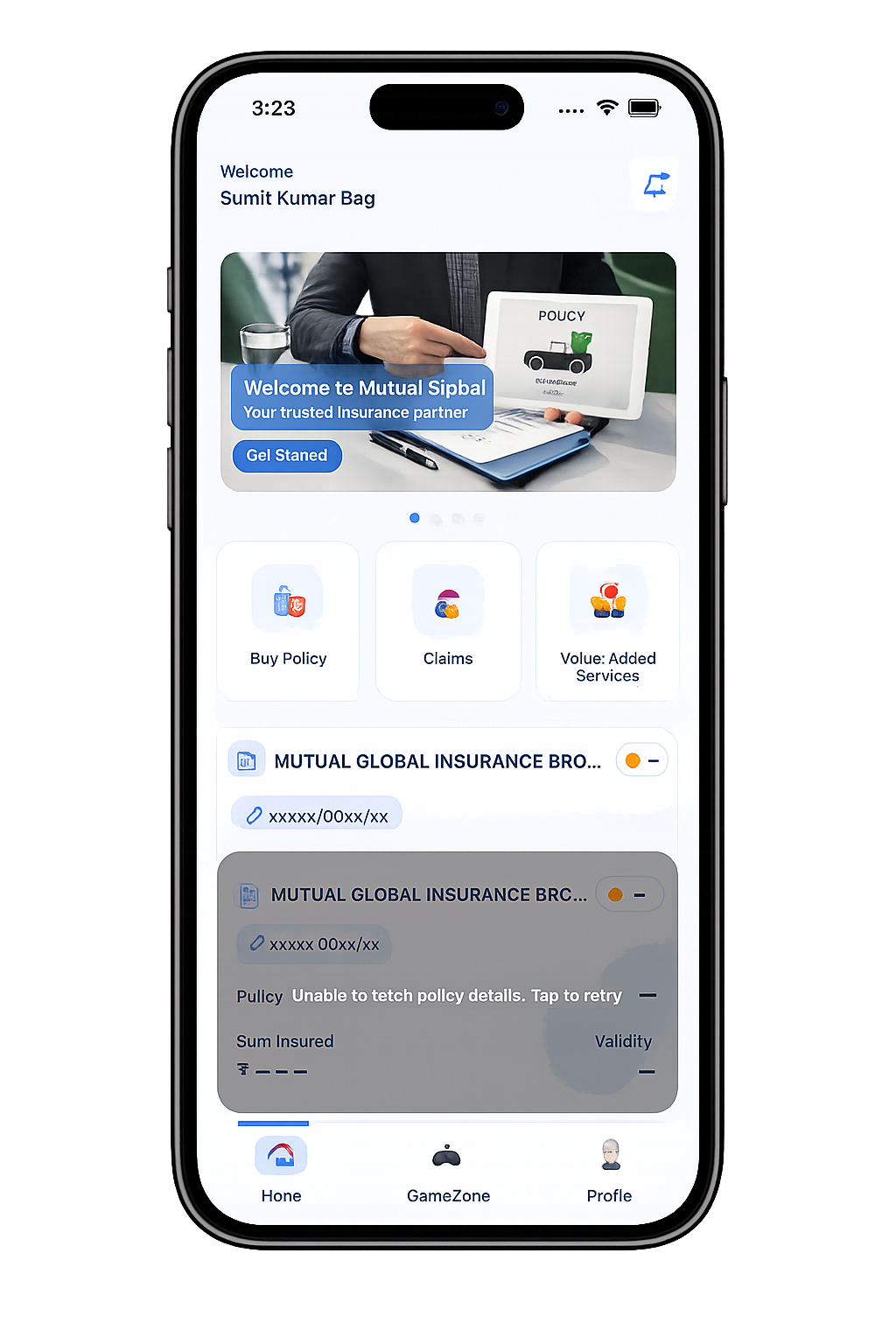 Mutual Global mobile app preview 1