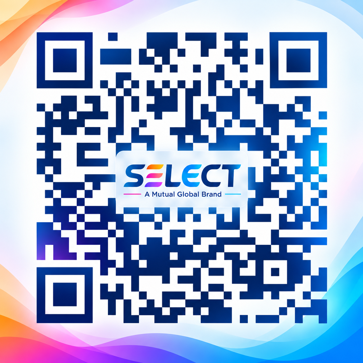 Scan QR code to download SELECT App
